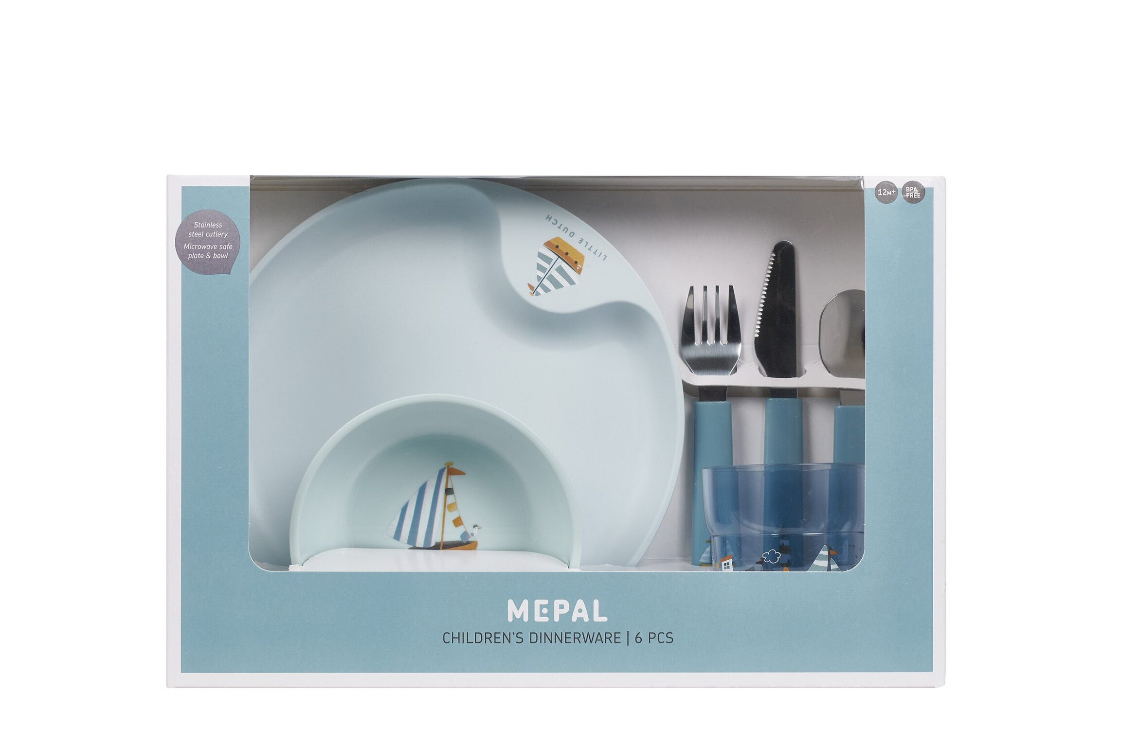 Kindergeschirr Set 6-teilig Sailors Bay