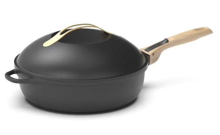 COOKUT Die fabelhafte 8-in-1-Pfanne, Meteor schwarz, 28 cm