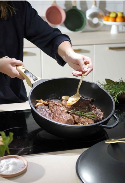 COOKUT Die fabelhafte 8-in-1-Pfanne, Canopy grün, 28 cm