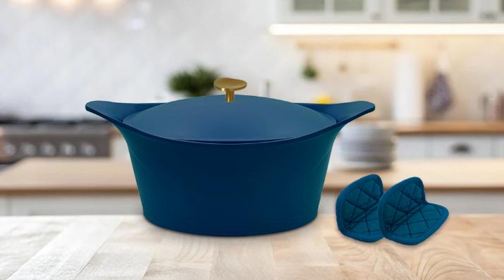 COOKUT Der unglaubliche Bräter, Blueberry blau, 28 cm