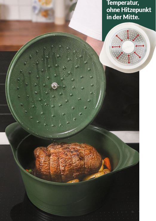 COOKUT Der unglaubliche Bräter, Blueberry blau, 28 cm