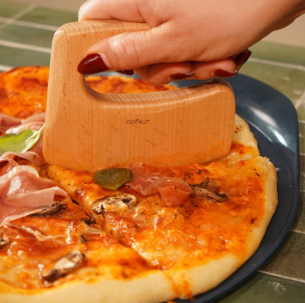 COOKUT Die formidable Pizzaplatte, Fern grün, 33 cm