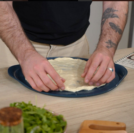 COOKUT Die formidable Pizzaplatte, Fern grün, 33 cm