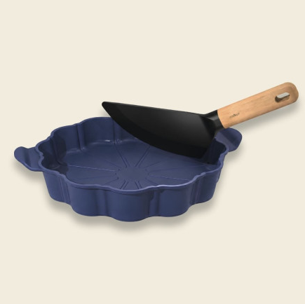 COOKUT Die formidable Tarteform, Blueberry blau, 33 cm