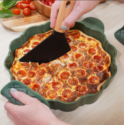 COOKUT Die formidable Tarteform, Mango gelb, 33 cm