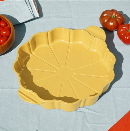 COOKUT Die formidable Tarteform, Mango gelb, 33 cm
