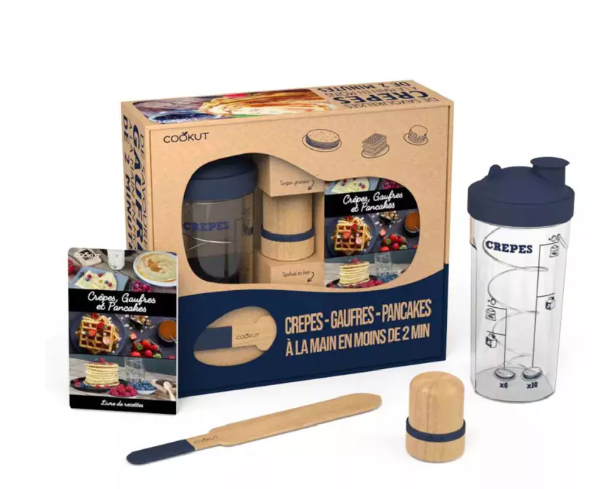COOKUT Crêpes- und Waffelset