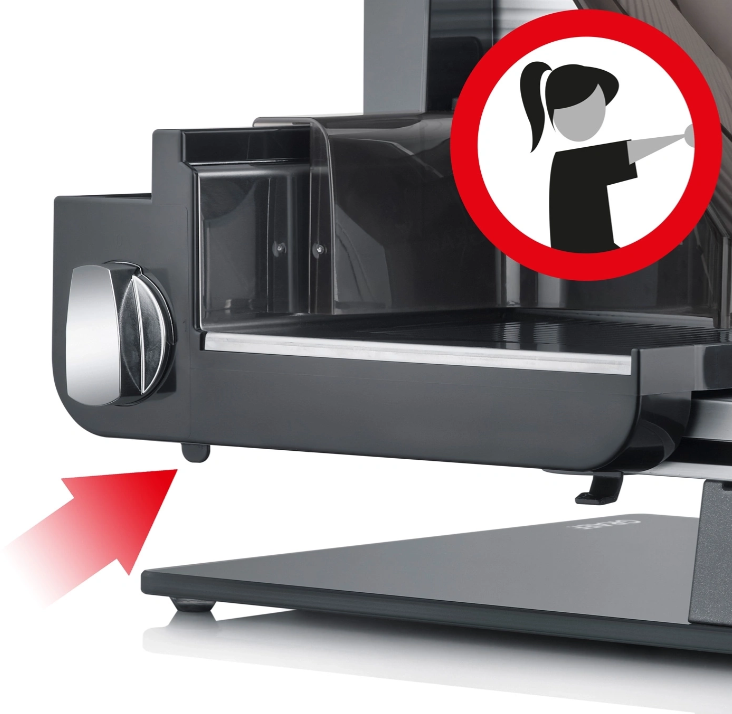 Graef Allesschneider Master M95 eisenglimmergrau