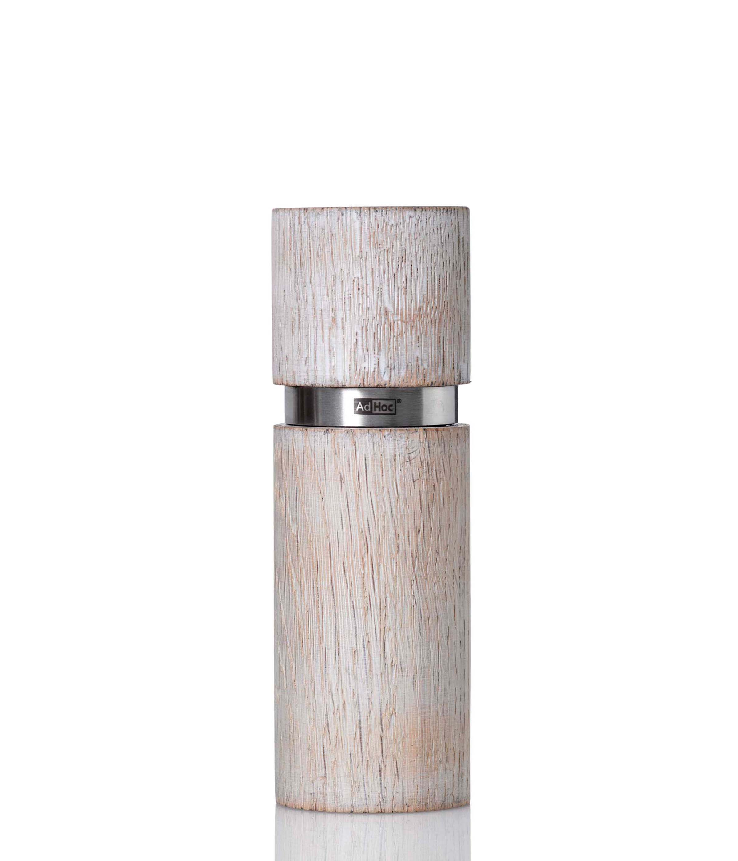 AdHoc Pfeffermühle / Salzmühle Textura Antique weiss MP25<br>