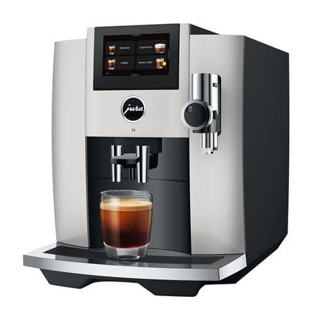 Jura Kaffeevollautomat S8 Platin (SB) 15487 inklusive Starterpaket Zemp AG*