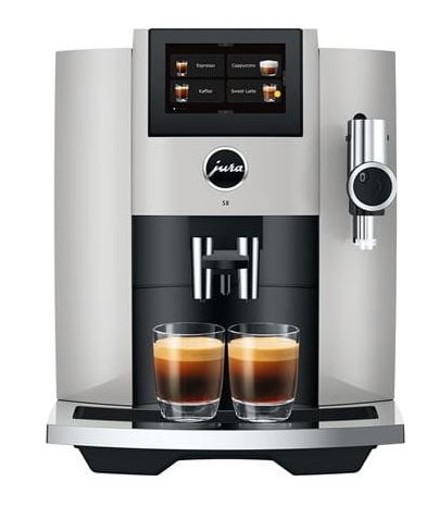 Jura Kaffeevollautomat S8 Platin (SB) 15487 inklusive Starterpaket Zemp AG*