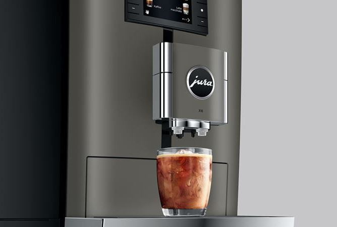 Jura Kaffeevollautomat X10 Dark Inox  (SA) 15545