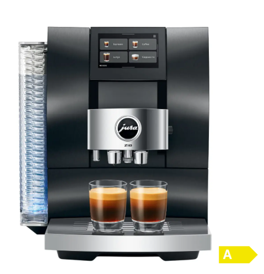 Jura Kaffeevollautomat Z10, Aluminium Black (SB) 15610 inklusive Starterpaket Zemp AG*