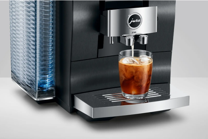 Jura Kaffeevollautomat Z10, Aluminium Black (SB) 15610 inklusive Starterpaket Zemp AG*