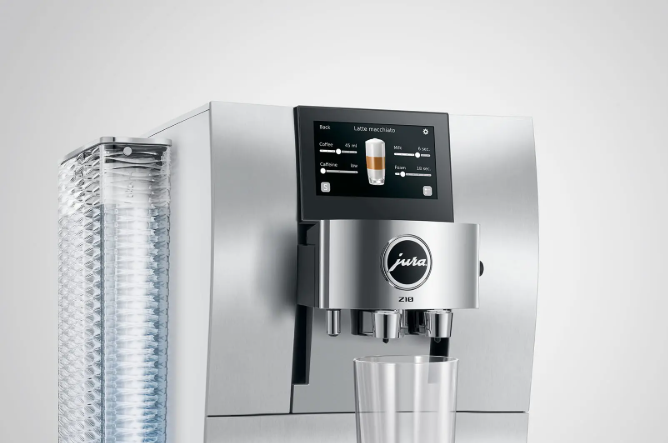 Jura Kaffeevollautomat Z10, Aluminium White (SB) 15614 inklusive Starterpaket Zemp AG*