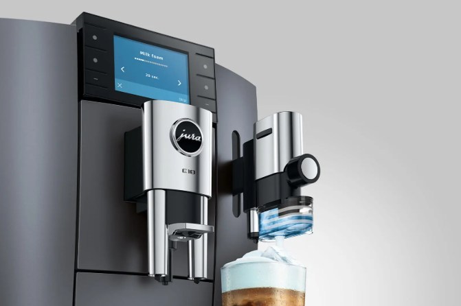 Jura Kaffeevollautomat E10 Onyx Grey (SA) 15744 inklusive Starterpaket Zemp AG*
