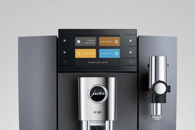 Jura Kaffeevollautomat E10 Onyx Grey (SA) 15744 inklusive Starterpaket Zemp AG*