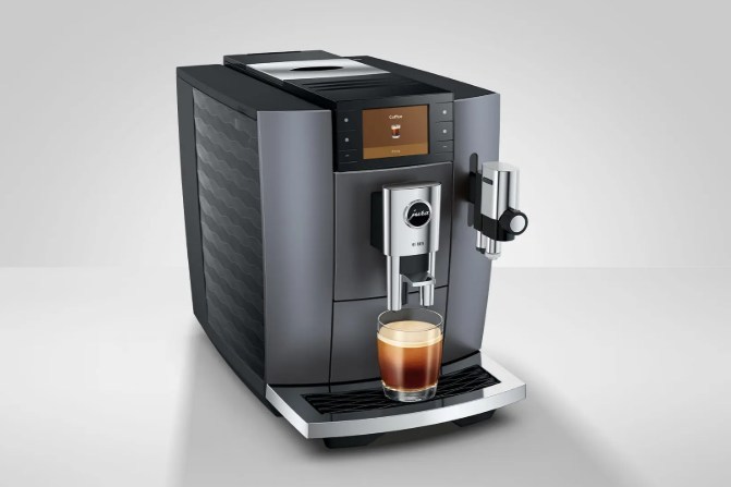 Jura Kaffeevollautomat E10 Onyx Grey (SA) 15744 inklusive Starterpaket Zemp AG*