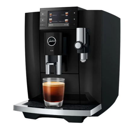 Jura Kaffeevollautomat E8 Piano Black (SD) 15746 inklusive Starterpaket Zemp AG*