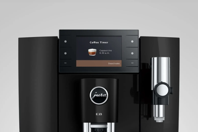 Jura Kaffeevollautomat E8 Piano Black (SD) 15746 inklusive Starterpaket Zemp AG*
