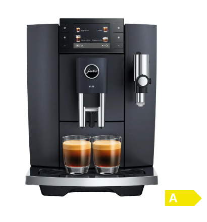 Jura Kaffeevollautomat E8 Cosmic Black (SD) 15750 inklusive Starterpaket Zemp AG*