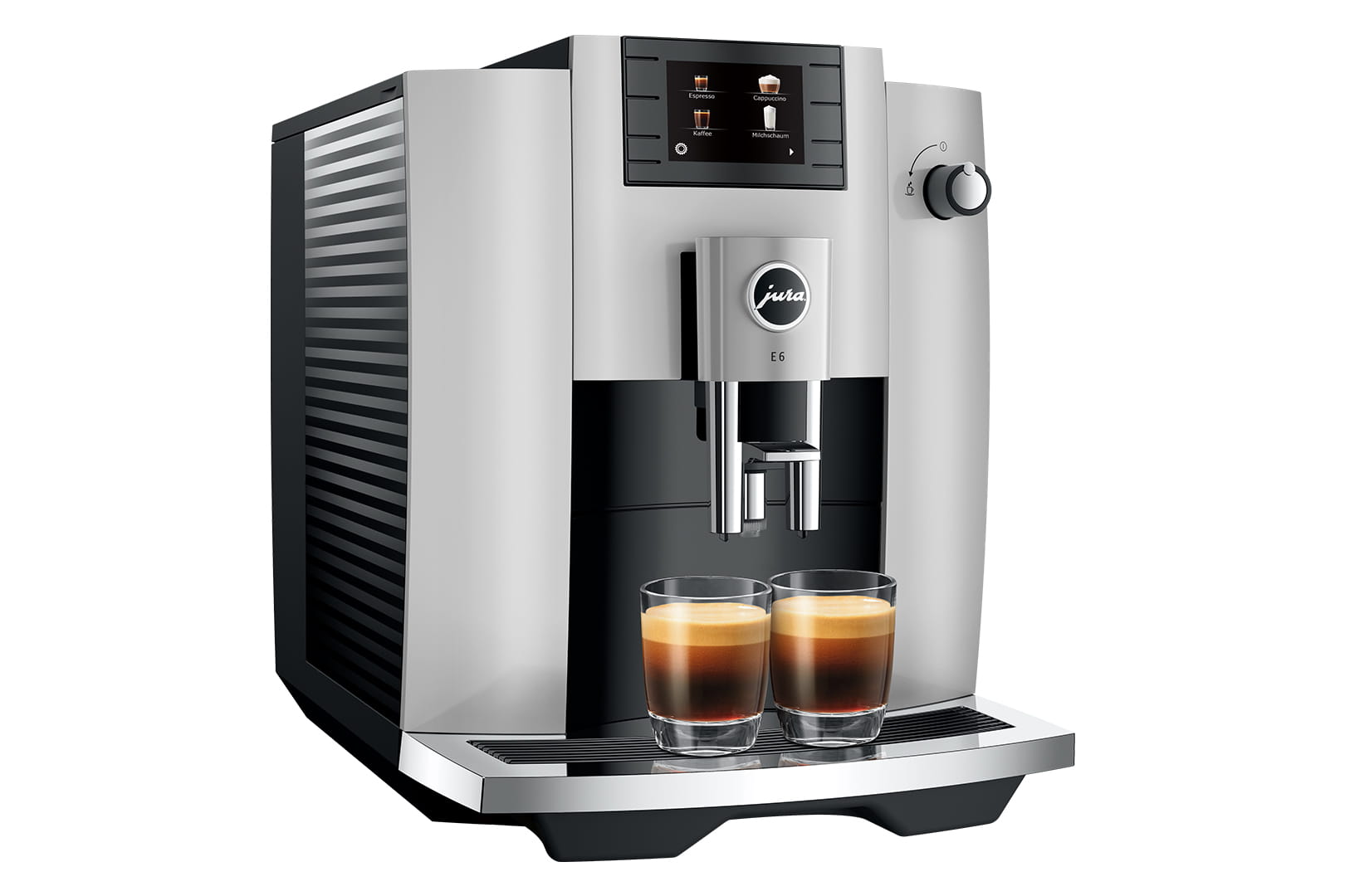 Jura Kaffeevollautomat E6 Platin (SC) 15441inklusive Starterpaket Zemp AG*