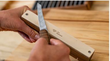 Sknife Schleifgerät mit Diamantinfiltiertem Leder