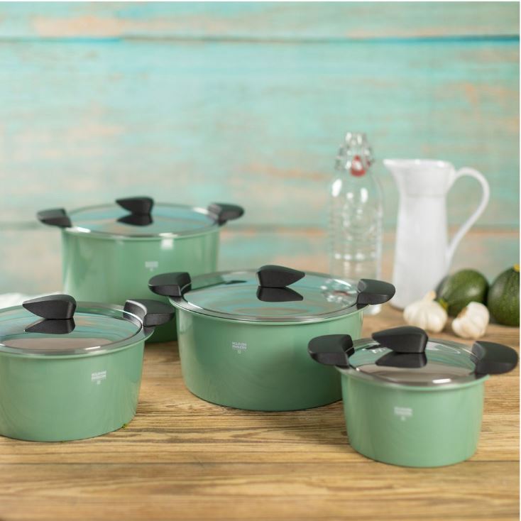 Kuhn Rikon Hotpan Kochtopf ocean green 3,0 Liter, Ø 22 cm