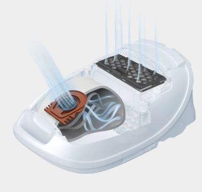 Miele Staubsaugerbeutel CO HyClean Pure 4 Stück + 1 Filter