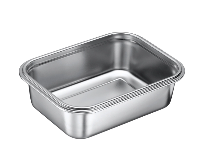 Westmark Lunchbox Edelstahl, mikrowellengeeignet, 1300 ml