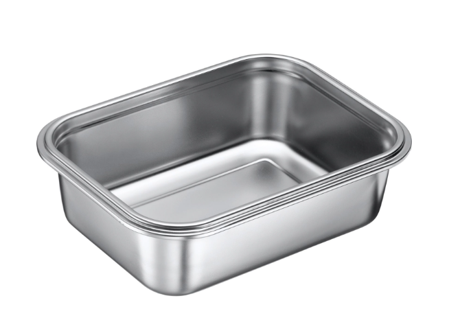 Westmark Lunchbox Edelstahl, mikrowellengeeignet, 2250 ml