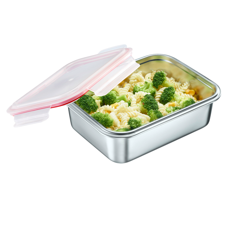 Westmark Lunchbox Edelstahl, mikrowellengeeignet, 2250 ml