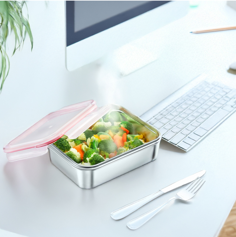 Westmark Lunchbox Edelstahl, mikrowellengeeignet, 2250 ml