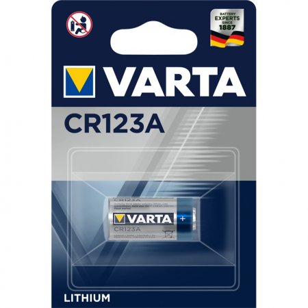 VARTA Batterie Lithium CR123A<br>