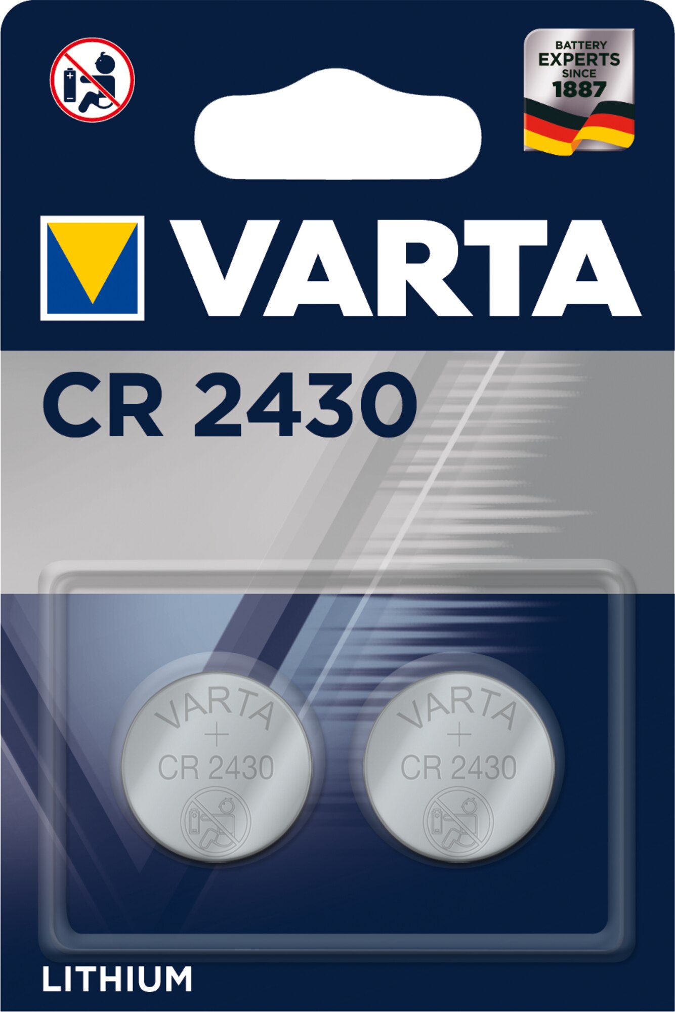 VARTA Batterien CR2430 Karte à 2 Stk.<br>