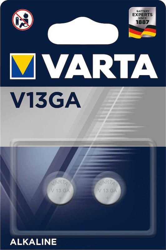 VARTA Batterien V13GA/LR44 Karte à 2Stk.<br>