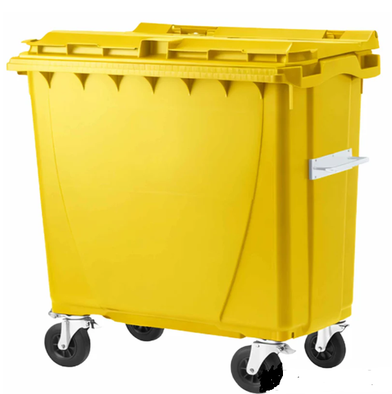 Verwo Kunststoffcontainer 770 Liter gelb