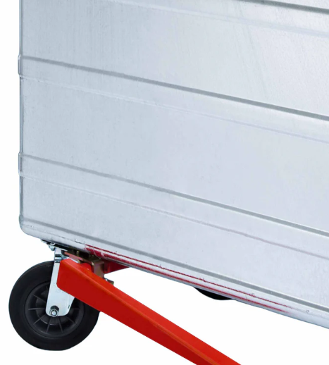 Verwo Stahlcontainer 800 Liter mit Fusspedal