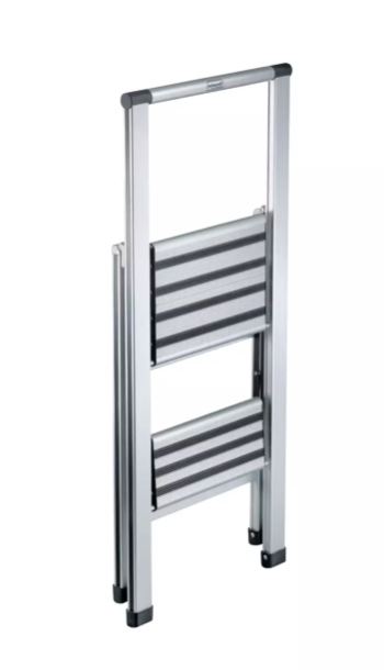Technocraft Alu-Klappleiter Slimstep, 2 Stufen