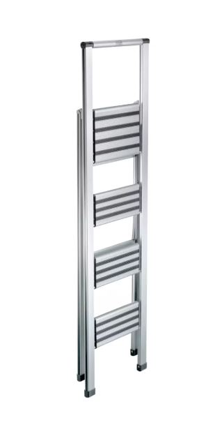 Technocraft Alu-Klappleiter Slimstep, 4 Stufen