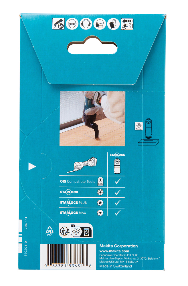 Makita Eintauchsägeblatt für Holz + Metall B-64814
