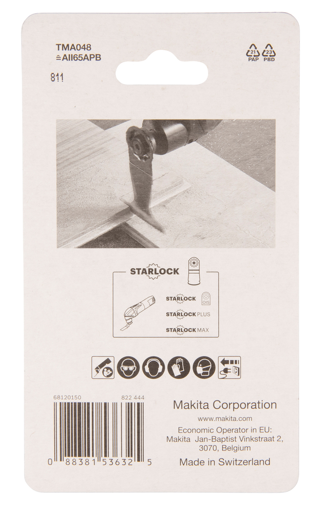 Makita Eintauchsägeblatt für Holz + Metall, B64820-5