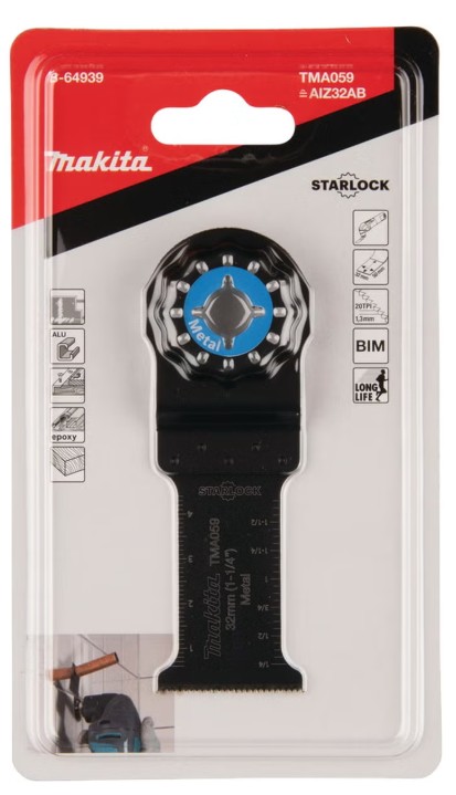 Makita Eintauchsägeblatt Metall, B-64939