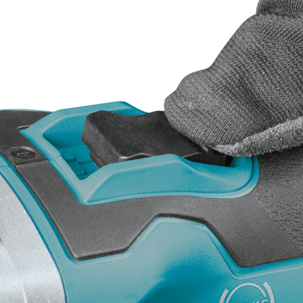 Makita Akku-Winkelschleifer 125 mm, 18 Volt, Drehzahl regulierbar