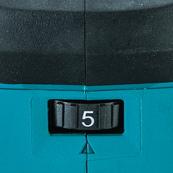 Makita Akku-Winkelschleifer 125 mm, 18 Volt, Drehzahl regulierbar