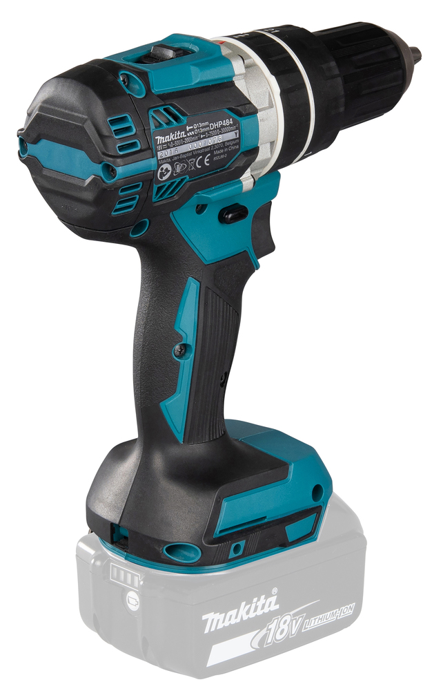 Makita Akku-Bohrschrauber DHP484ZJ ohne Akkus, ohne Ladegerät
