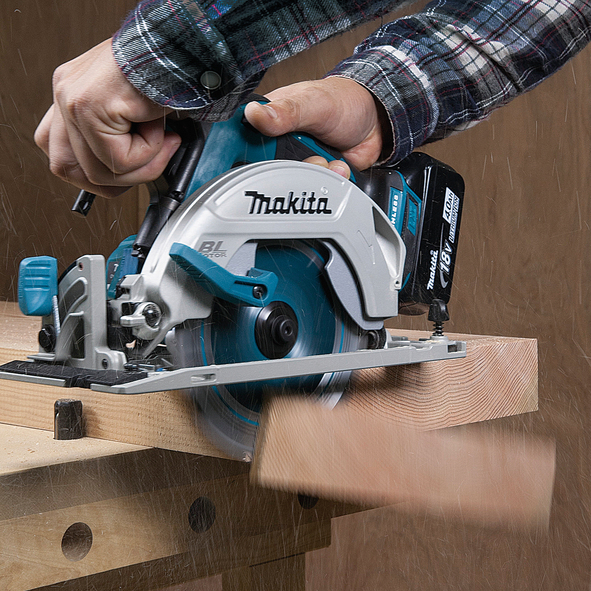 Makita Handkreissäge 57 mm Ø 165 mm 18V Li-Ion, ohne Akku, ohne Ladegerät
