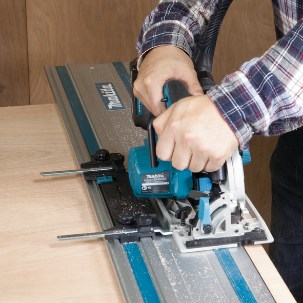 Makita Handkreissäge 57 mm Ø 165 mm 18V Li-Ion, ohne Akku, ohne Ladegerät