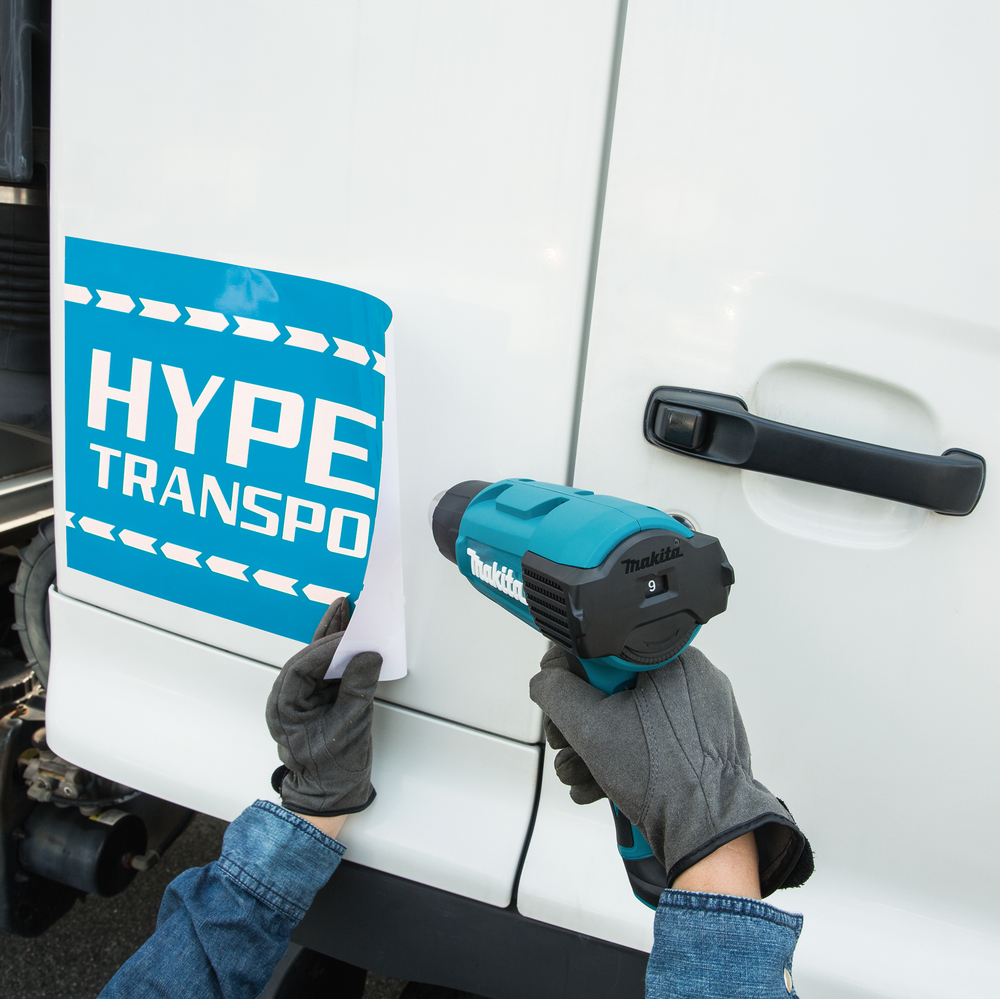 Makita Elektrisches Heissluftgebläse mit Zubehör, 1800 Watt