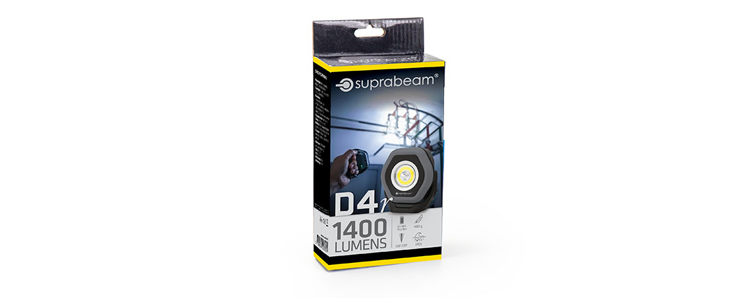Suprabeam Arbeitsleuchte D4r wiederaufladbar